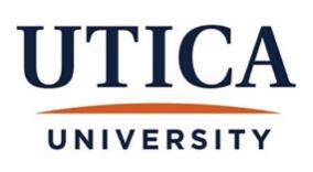 Logo Uniwersytetu w Utica